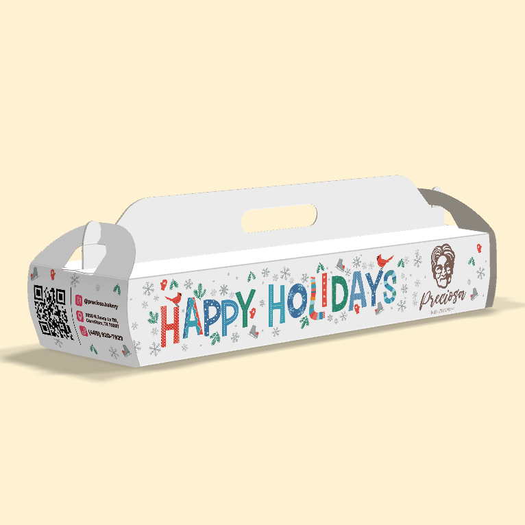 Caja para Pan de Jamón Personalizable en Hollywood, Florida Caja para Pan de Jamón Personalizable en Hollywood, Florida