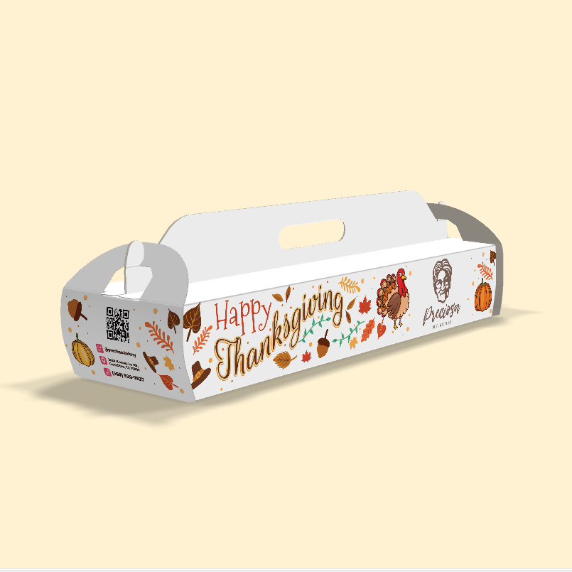 Caja para Pan de Jamón Personalizable Sarasota Caja para Pan de Jamón Personalizable Sarasota