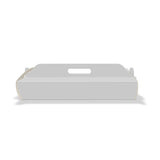 Caja para Pan de Jamón Blanca / Plana