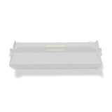 Caja para Pan de Jamón Blanca / Plana