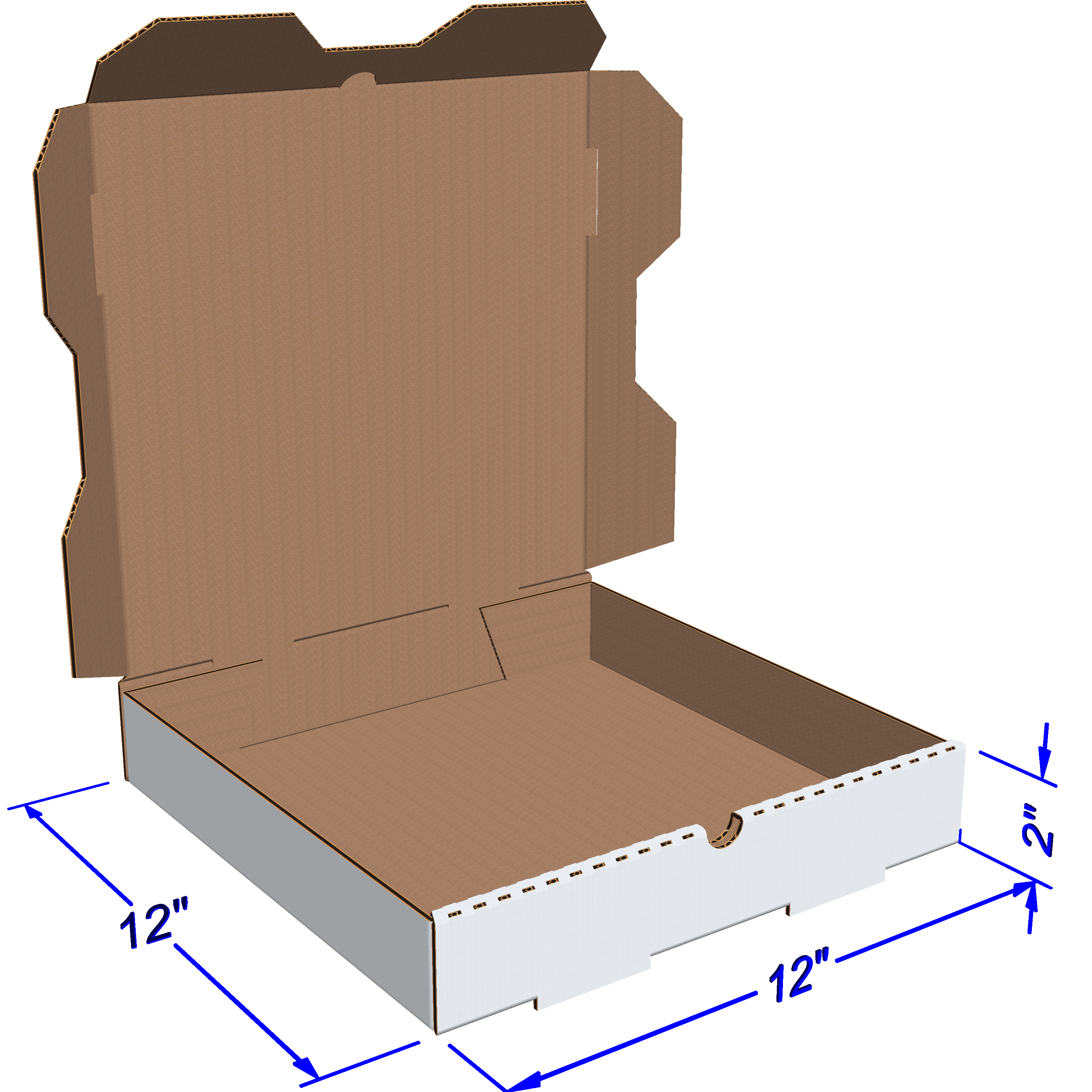 Printed Corrugated Pizza Box