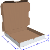 Custom Pizza Boxes - 16"x16"x2" CARTONBAR