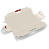 Caja para Pan de Jamón Navideña Generica