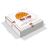 Custom Pizza Boxes - 16"x16"x2" - 50 Bundle CARTONBAR