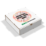 Custom Pizza Boxes - 8"x8"x2" - 50 Bundle near Miami